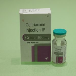 Ceftriaxone: GEONE-1000