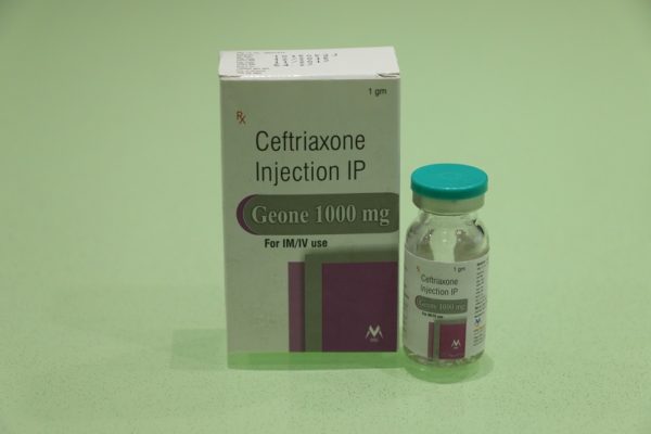 Ceftriaxone: GEONE-1000 1