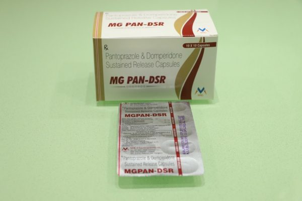 Pantoprazole and domperidone:MG PAN-DSR 1